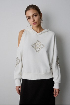 SUDADERA BSB FASHION BLANCA...