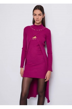 VESTIDO DENNY ROSE FUCSIA...