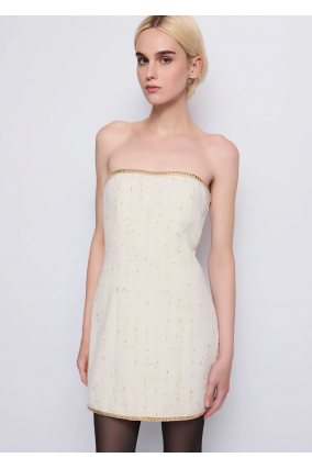 VESTIDO DENNY ROSE TWEED...