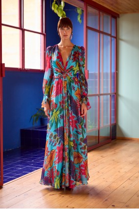 VESTIDO CARLA RUIZ FIESTA...